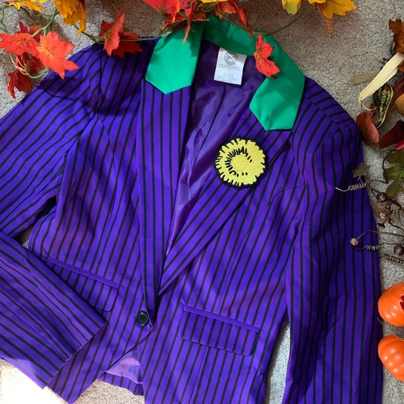 🖤💚Spirit Halloween Joker Blazer Costume Unisex💜 - Picture 1 of 10